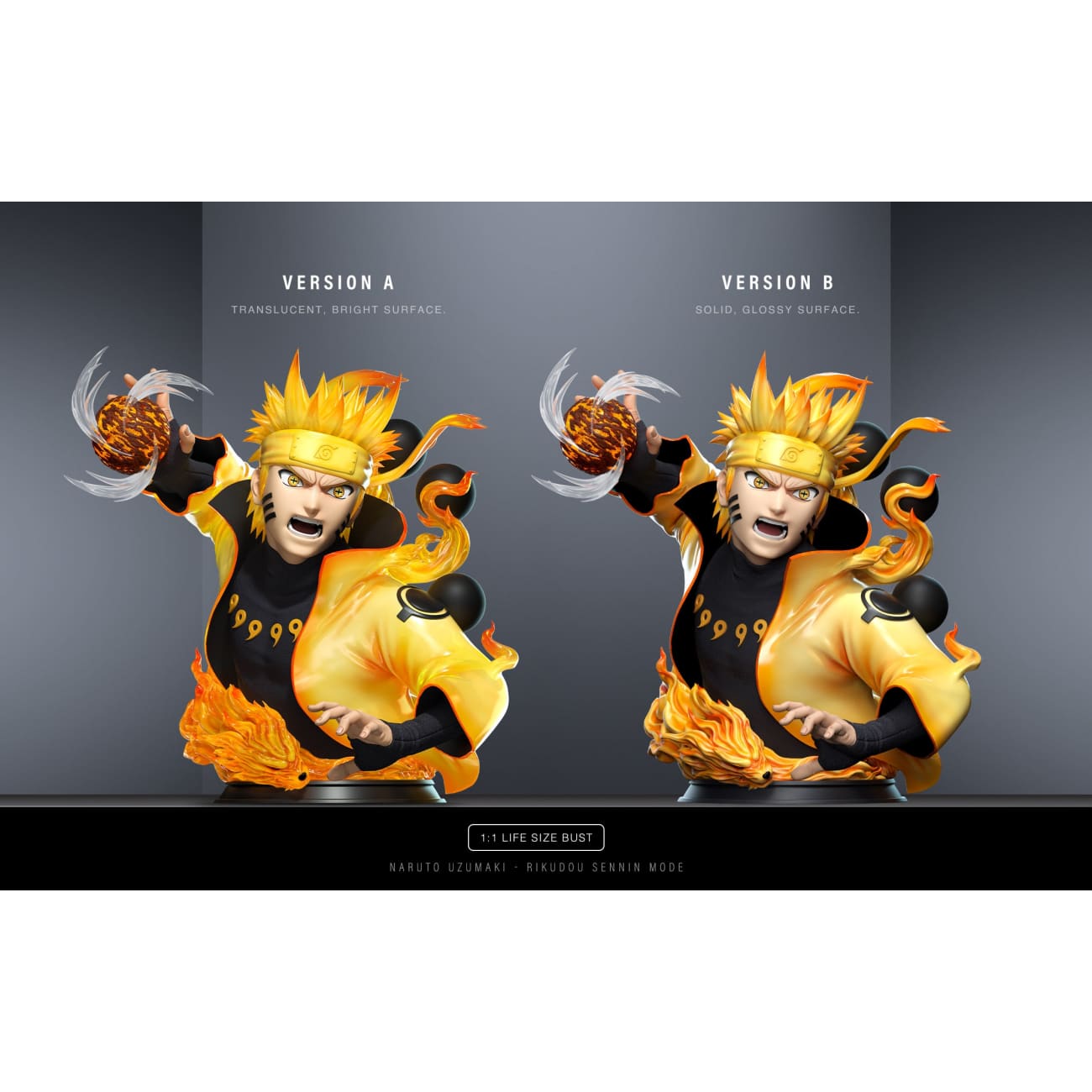 Chikara Studio - Naruto Uzumaki Six Paths Sage Mode Bust [2 Variants]