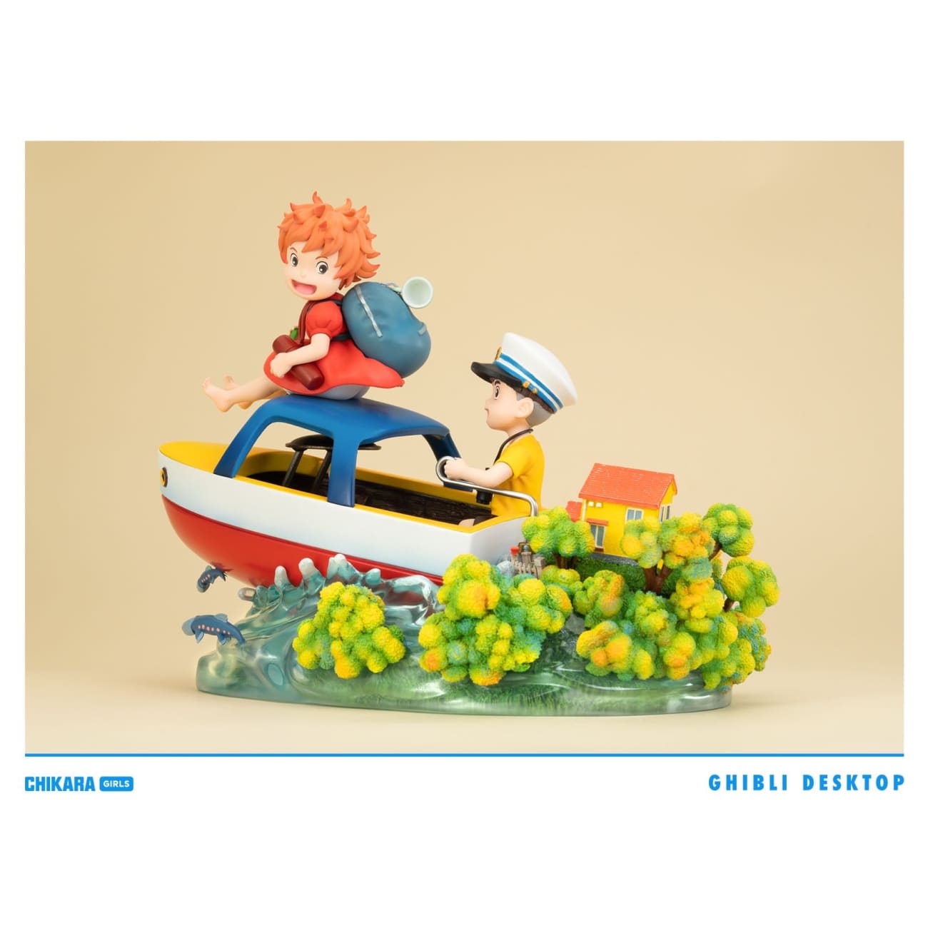 Chikara Studio - Ponyo & Sosuke on the Cliff - Pre-Order