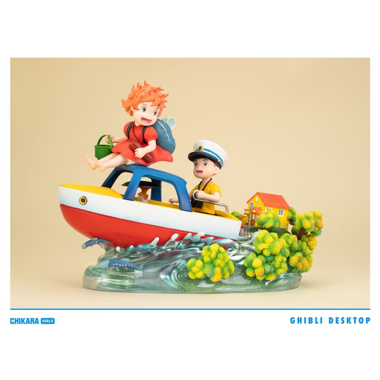 Chikara Studio - Ponyo & Sosuke on the Cliff