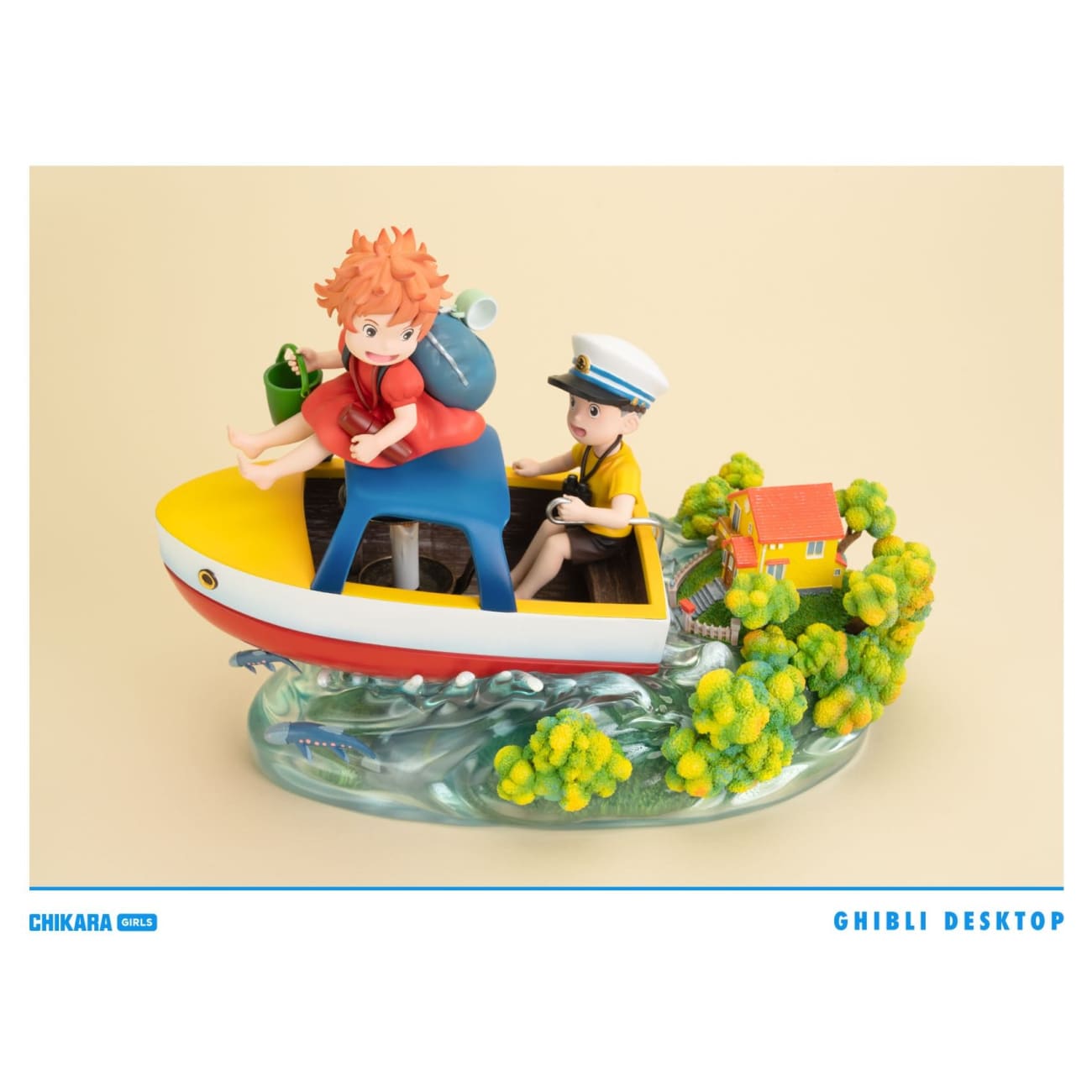 Chikara Studio - Ponyo & Sosuke on the Cliff - Pre-Order