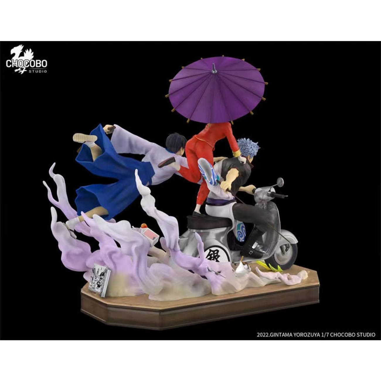 Chocobo - Gintoki Sakata; Kagura Gintama; and Shinpachi Shimura [ Design A/ Design B]