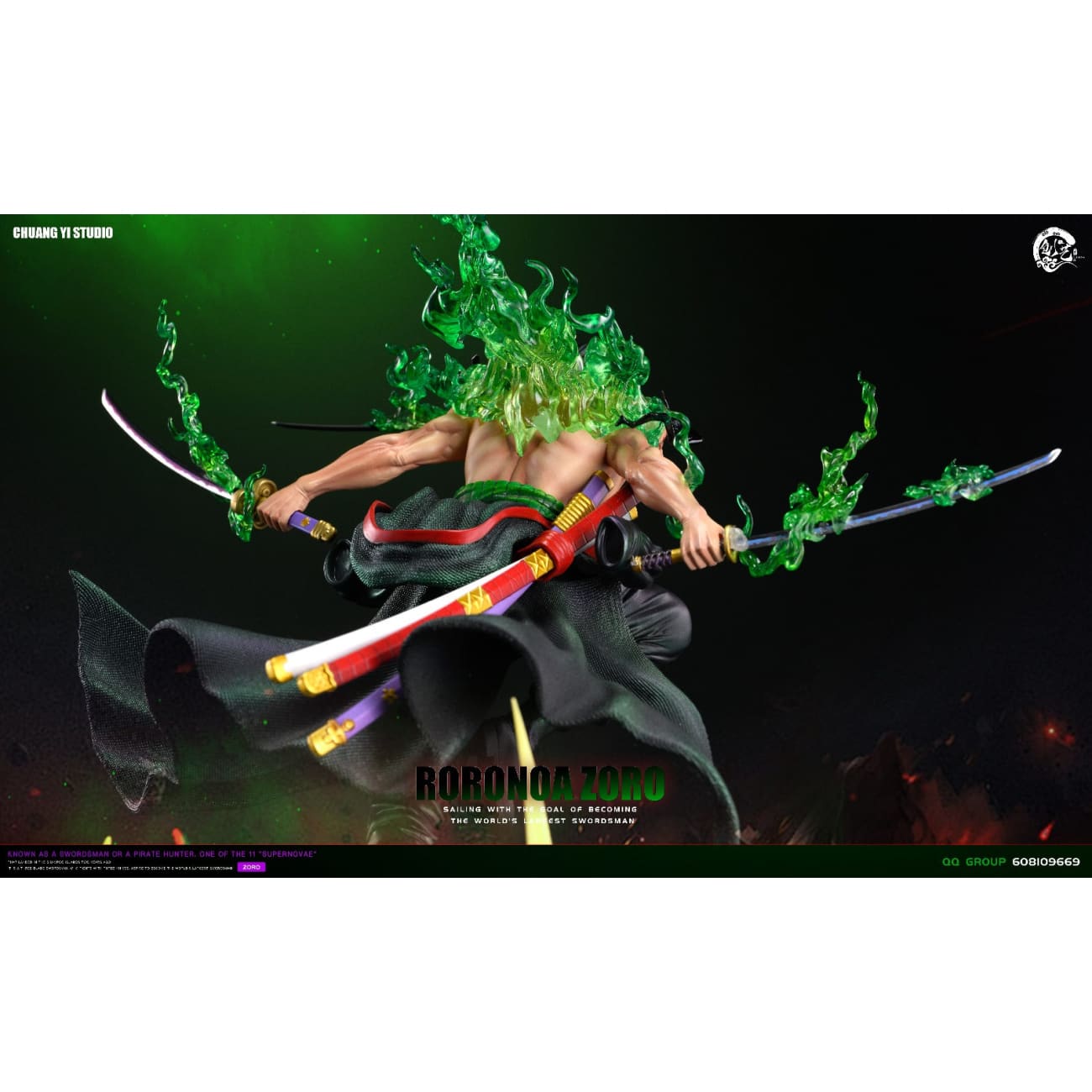Chuang Yi Studio - Purgatory Ogre Cutter Roronoa Zoro