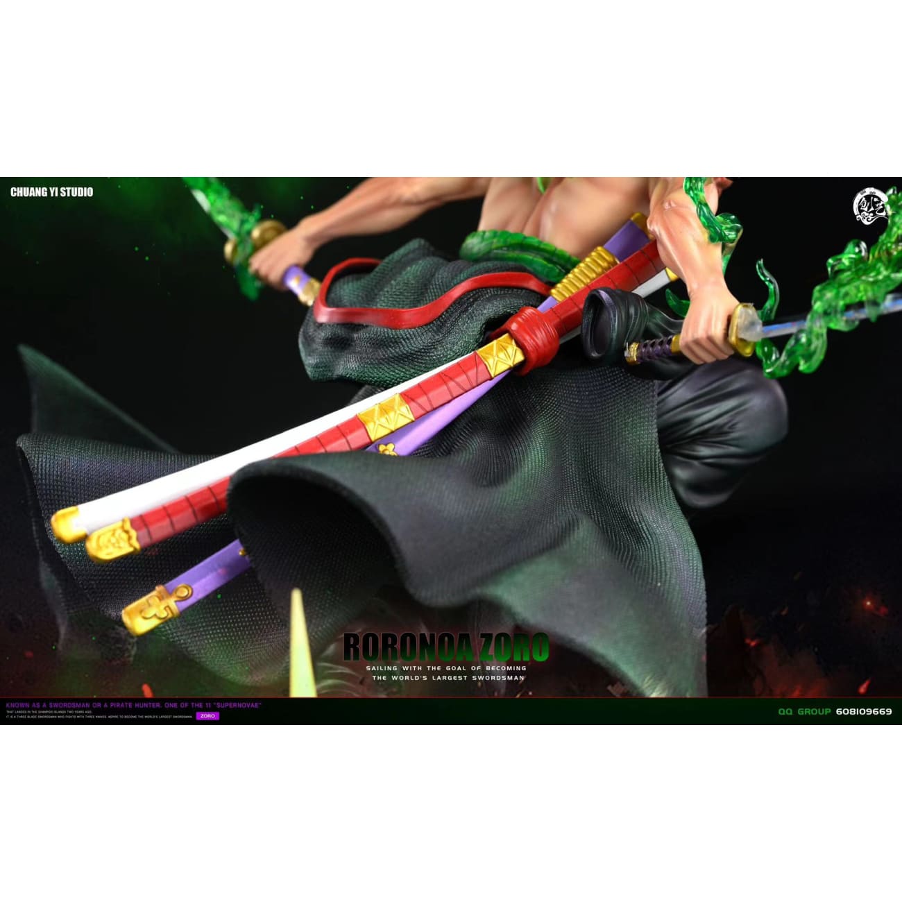 Chuang Yi Studio - Purgatory Ogre Cutter Roronoa Zoro