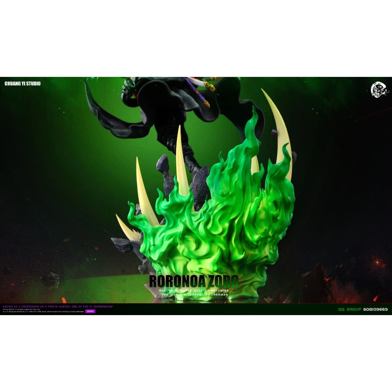 Chuang Yi Studio - Purgatory Ogre Cutter Roronoa Zoro
