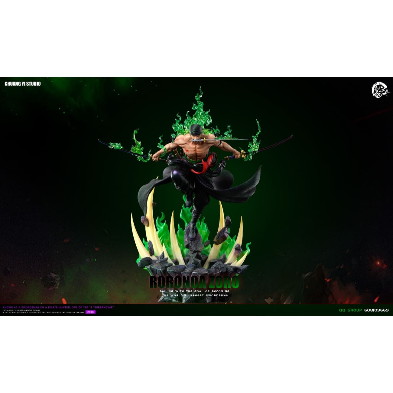 Chuang Yi Studio - Purgatory Ogre Cutter Roronoa Zoro