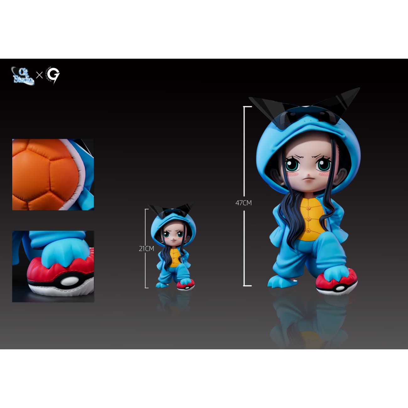 Cit Studio x Super Guai Studio - Nico Robin Cosplay Squirtle [2 Variants]