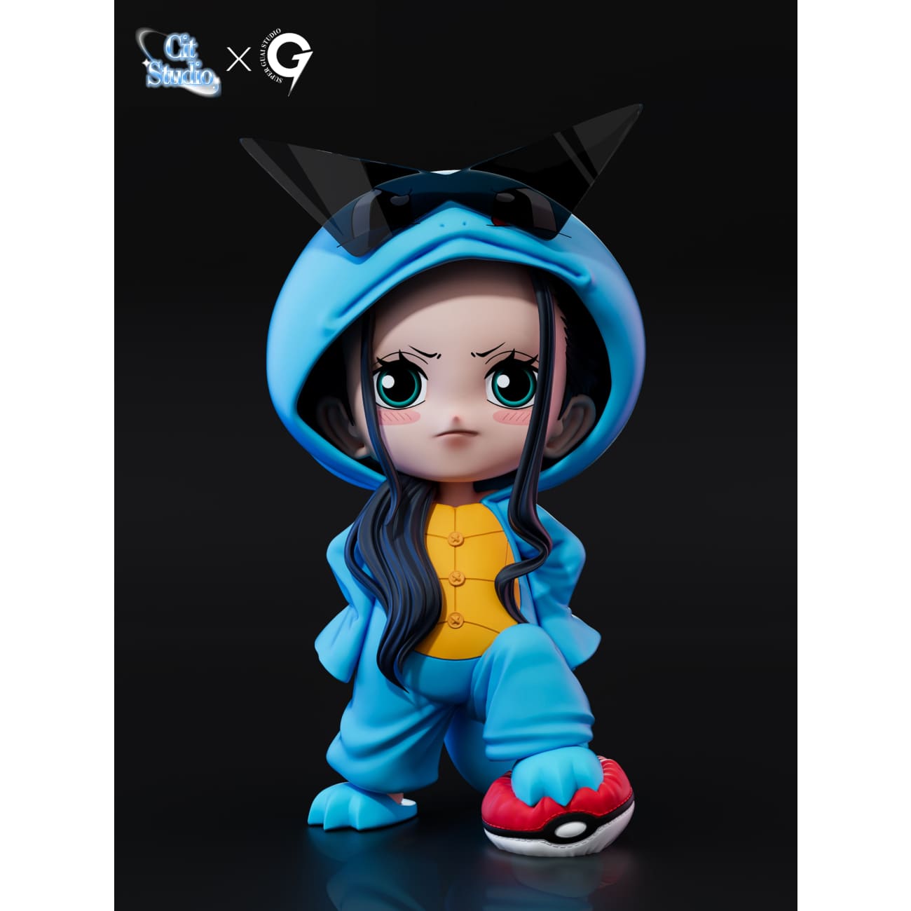 Cit Studio x Super Guai Studio - Nico Robin Cosplay Squirtle [2 Variants]