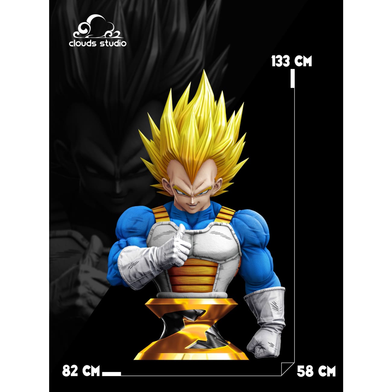 Clouds Studio - Vegeta IV Full Body / Bust