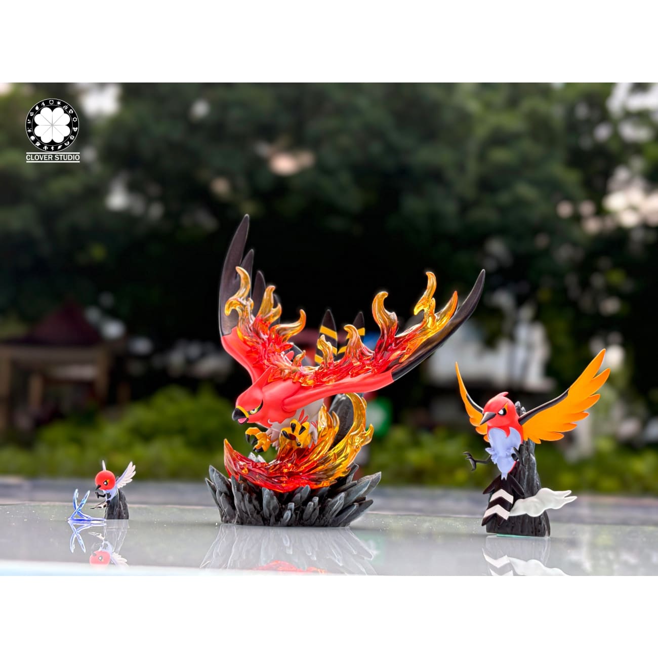 Clover Studio - Talonflame Evolution Group