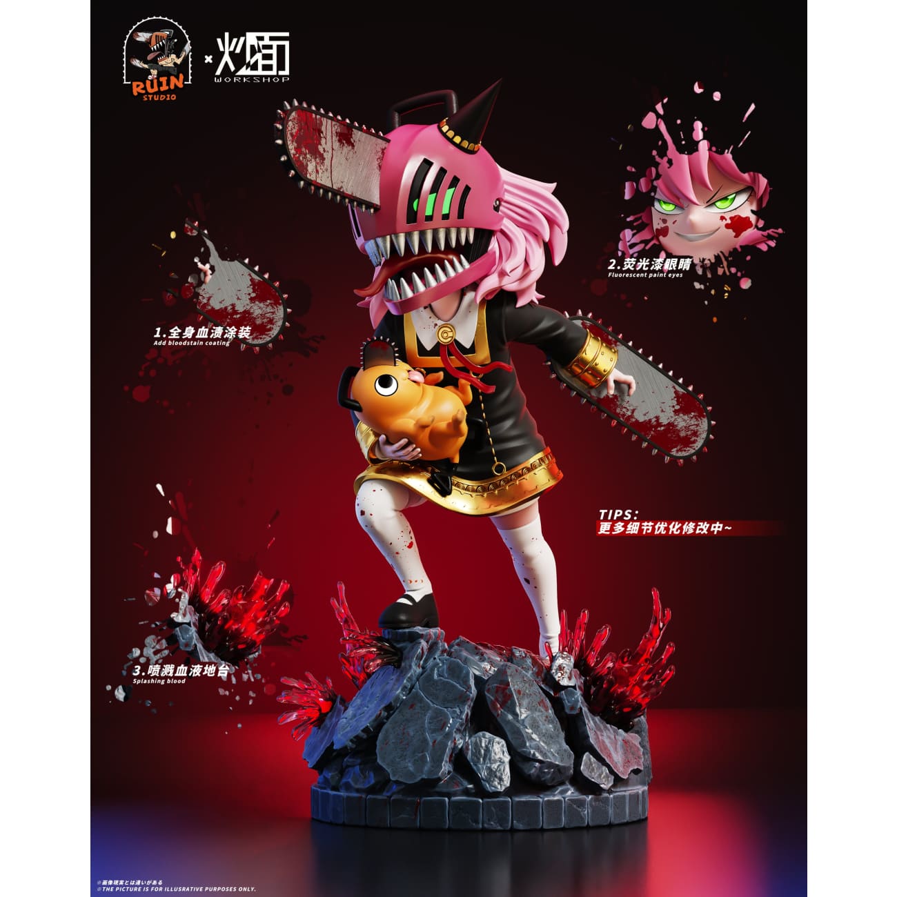 CM Studio & RUIN Studio - Anya cos Chainsaw Man [3 Variants]