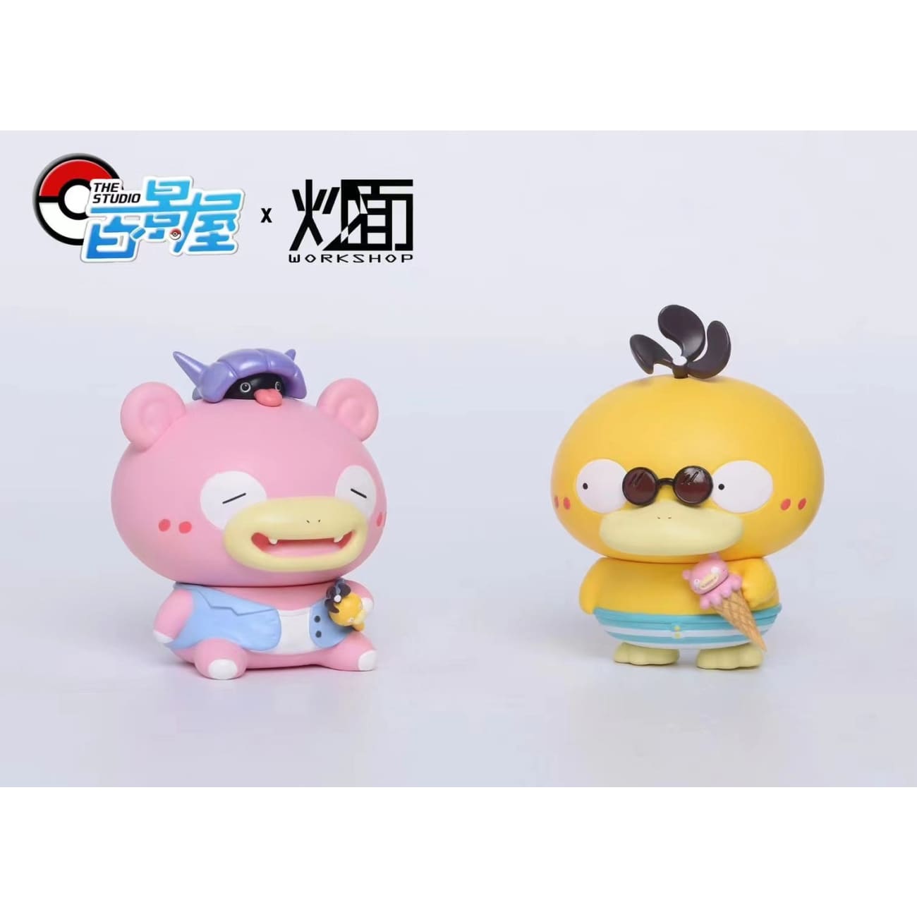 CM Studio x The Studio - Summer Slowpoke & Psyduck