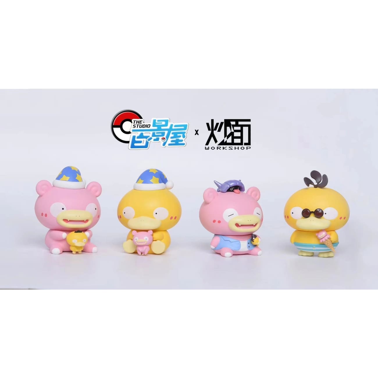 CM Studio x The Studio - Summer Slowpoke & Psyduck
