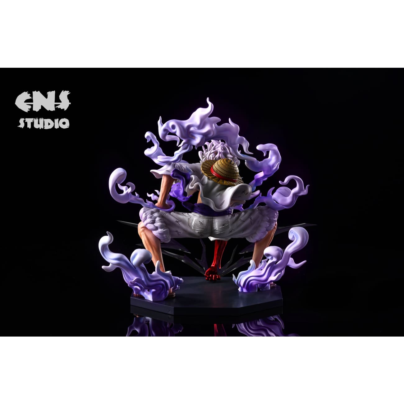 CNS Studio - Monkey D Luffy Gear 5 Sun God Nika [White Pants / Orange Pants] 