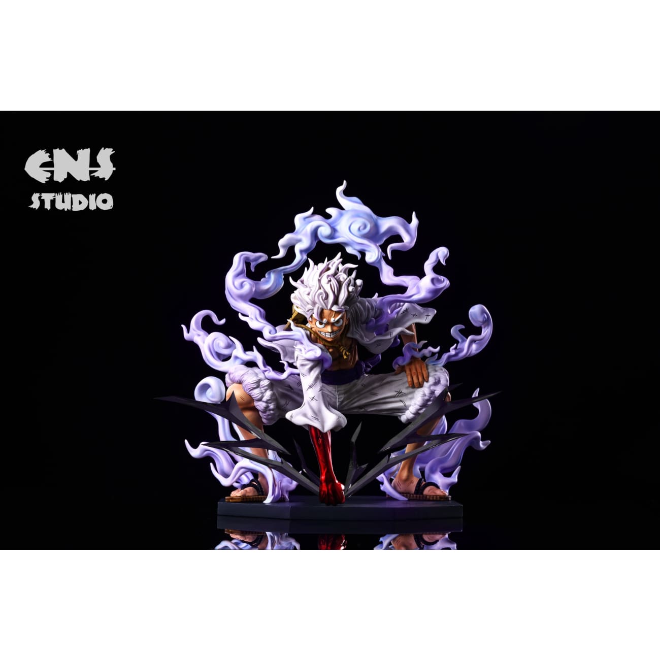 CNS Studio - Monkey D Luffy Gear 5 Sun God Nika [White Pants / Orange Pants] 