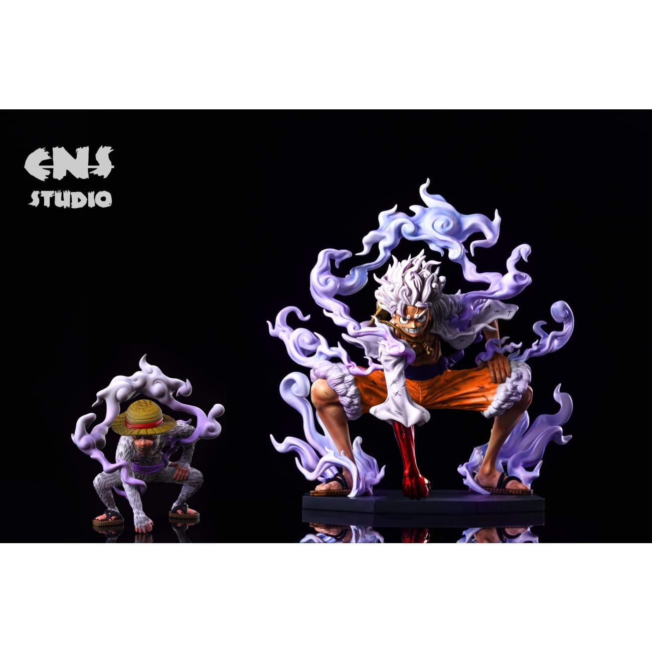 Cns Studio - Monkey d Luffy Gear 5 Sun God Nika [white – Avolounge