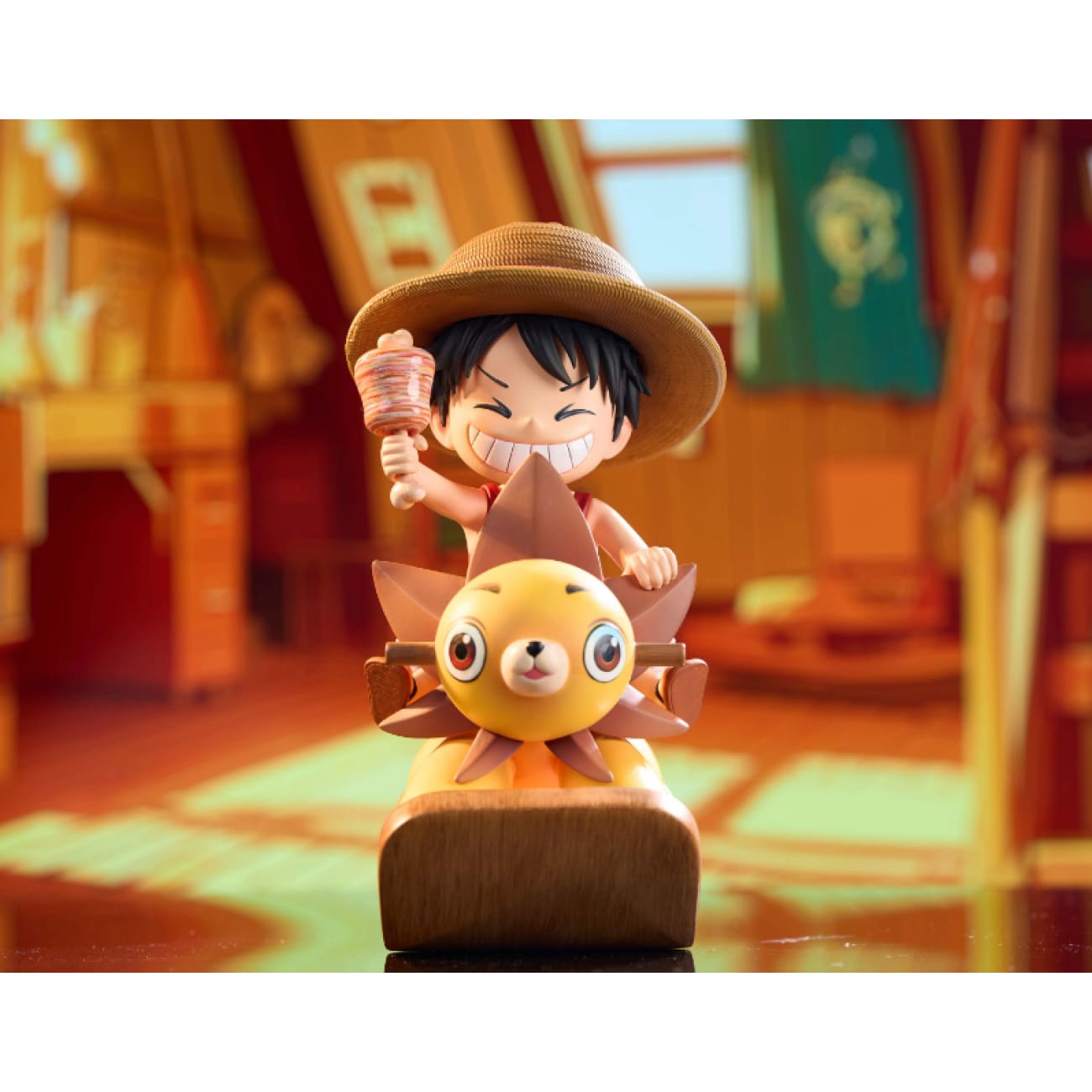 Coco Studio - Rocking Horse Monkey D. Luffy Chibi Ver.