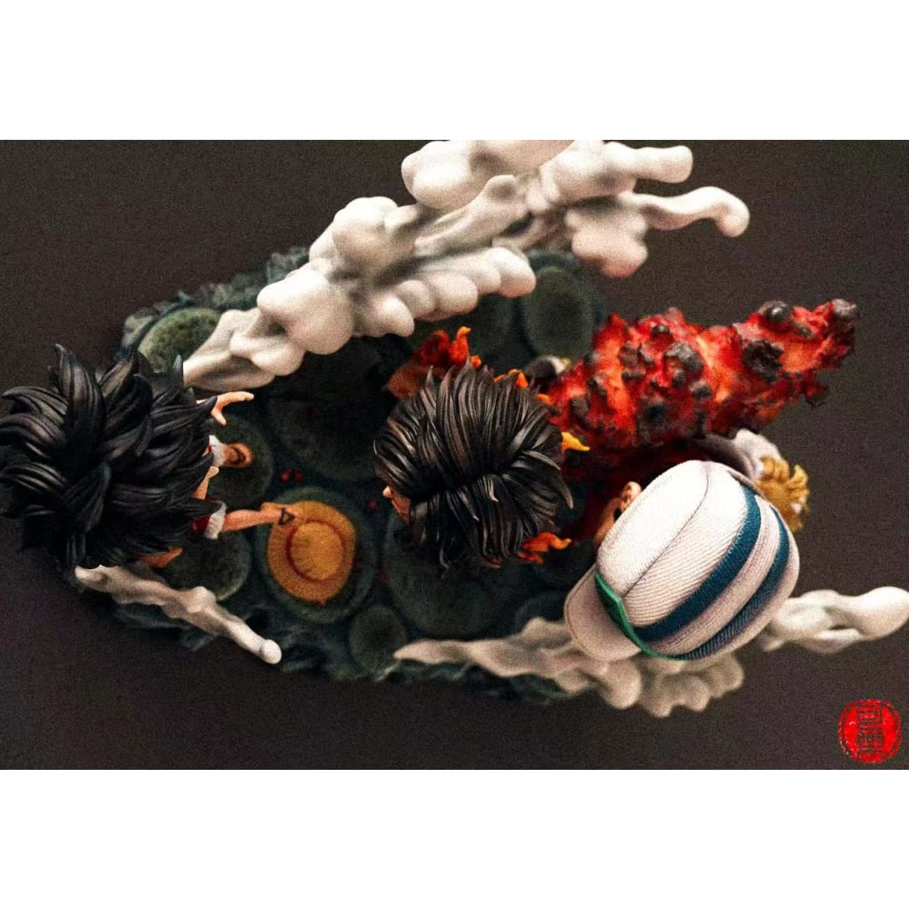 Cola Studio - Monkey D. Luffy, Ace and Akainu Last Fight [SD]