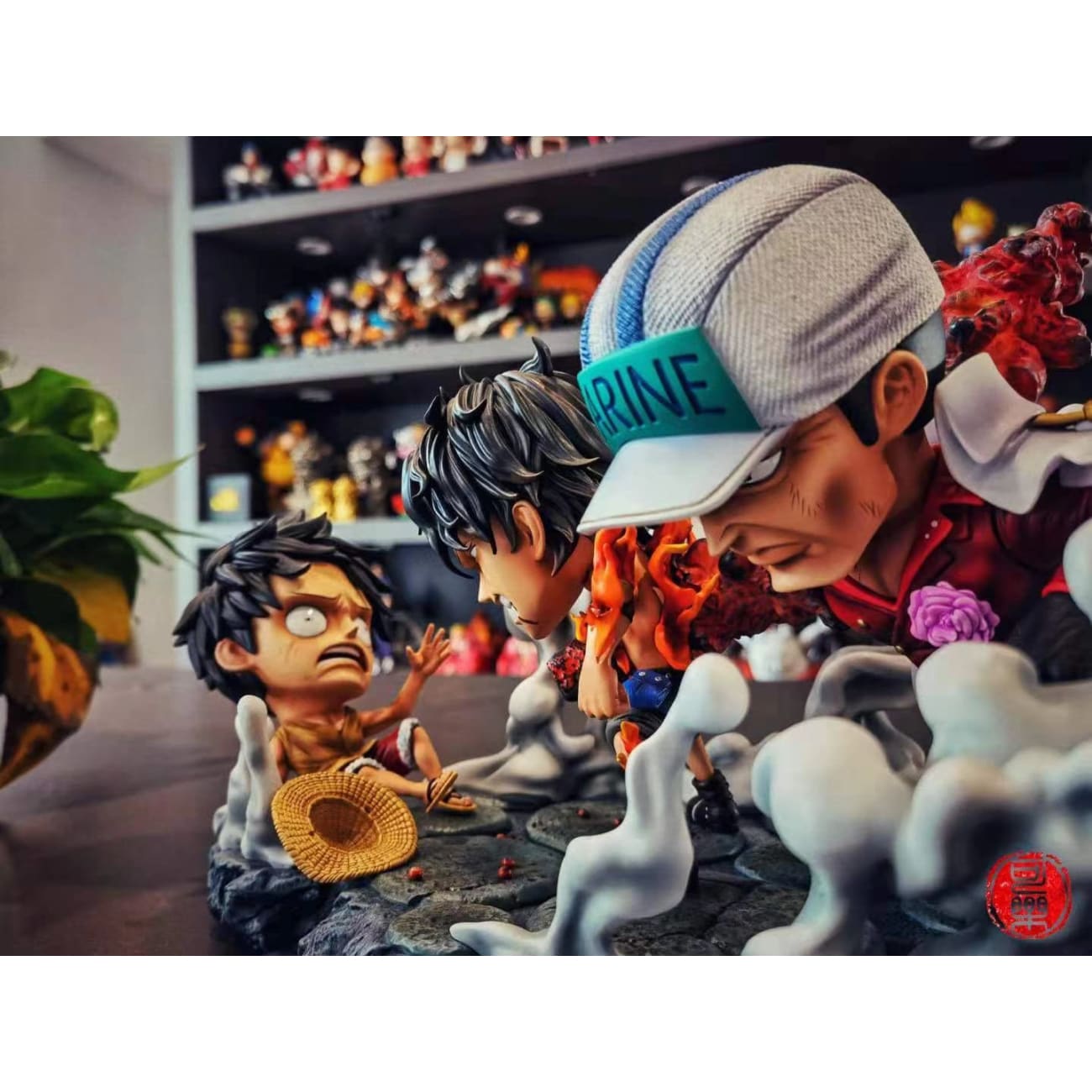 Cola Studio - Monkey D. Luffy, Ace and Akainu Last Fight [SD]