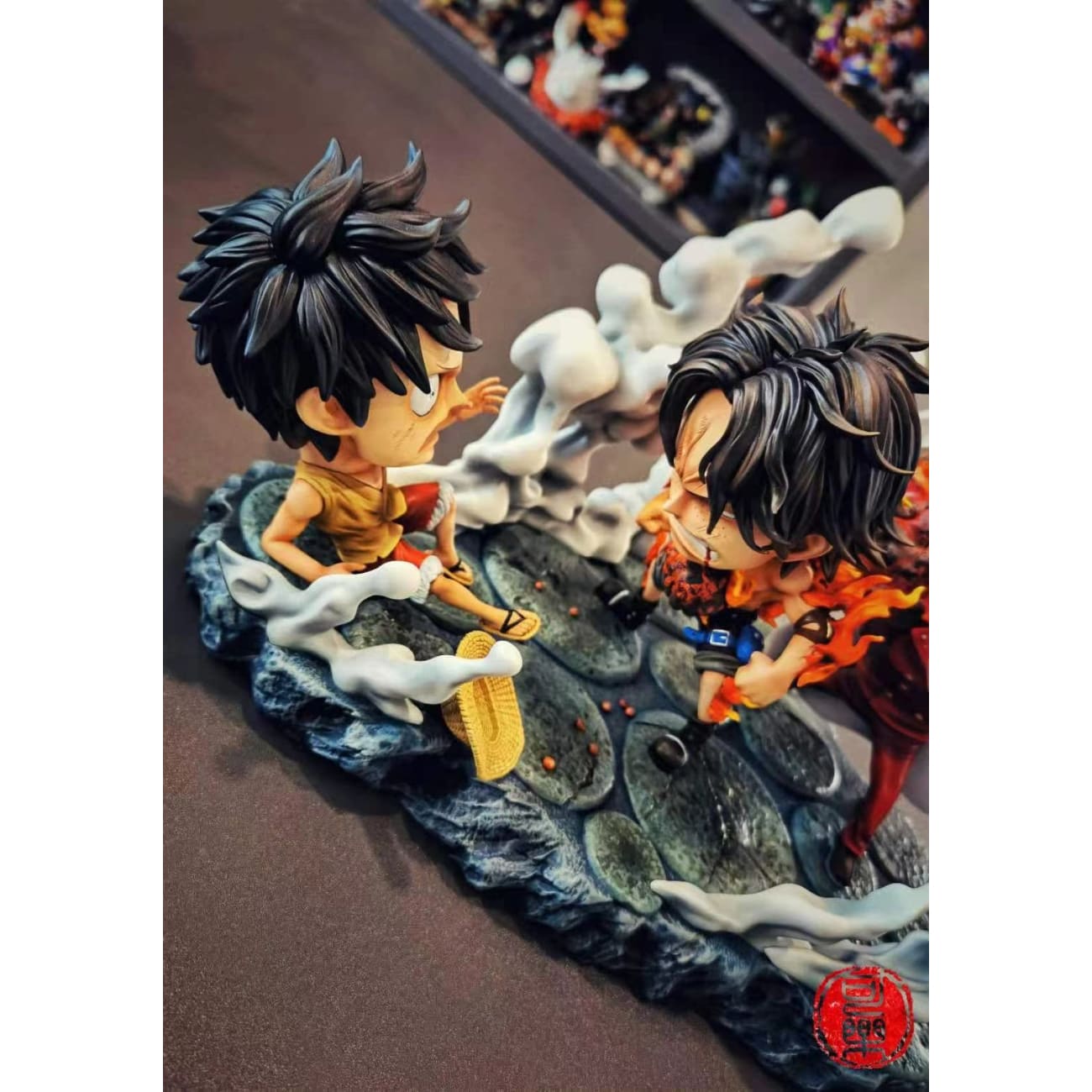 Cola Studio - Monkey D. Luffy, Ace and Akainu Last Fight [SD]