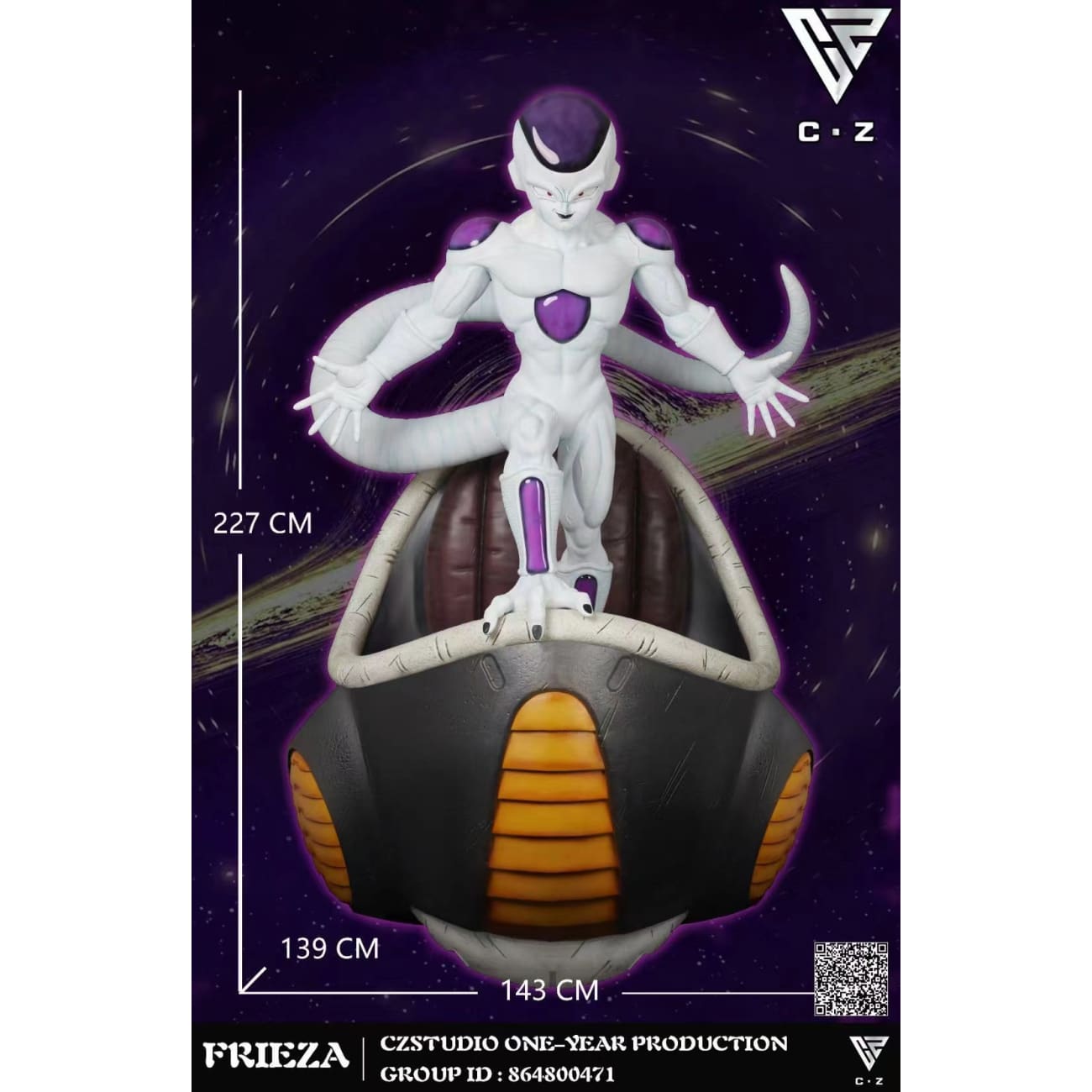 Coldplay Zone Studio (CZ) - Final Form Freiza [1/1 Scale]