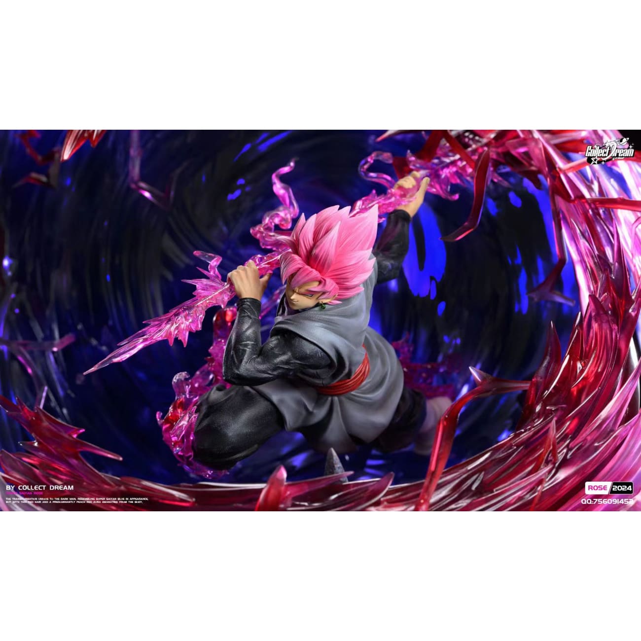 Collect Dream Studio - Super Saiyan Rose Goku Black