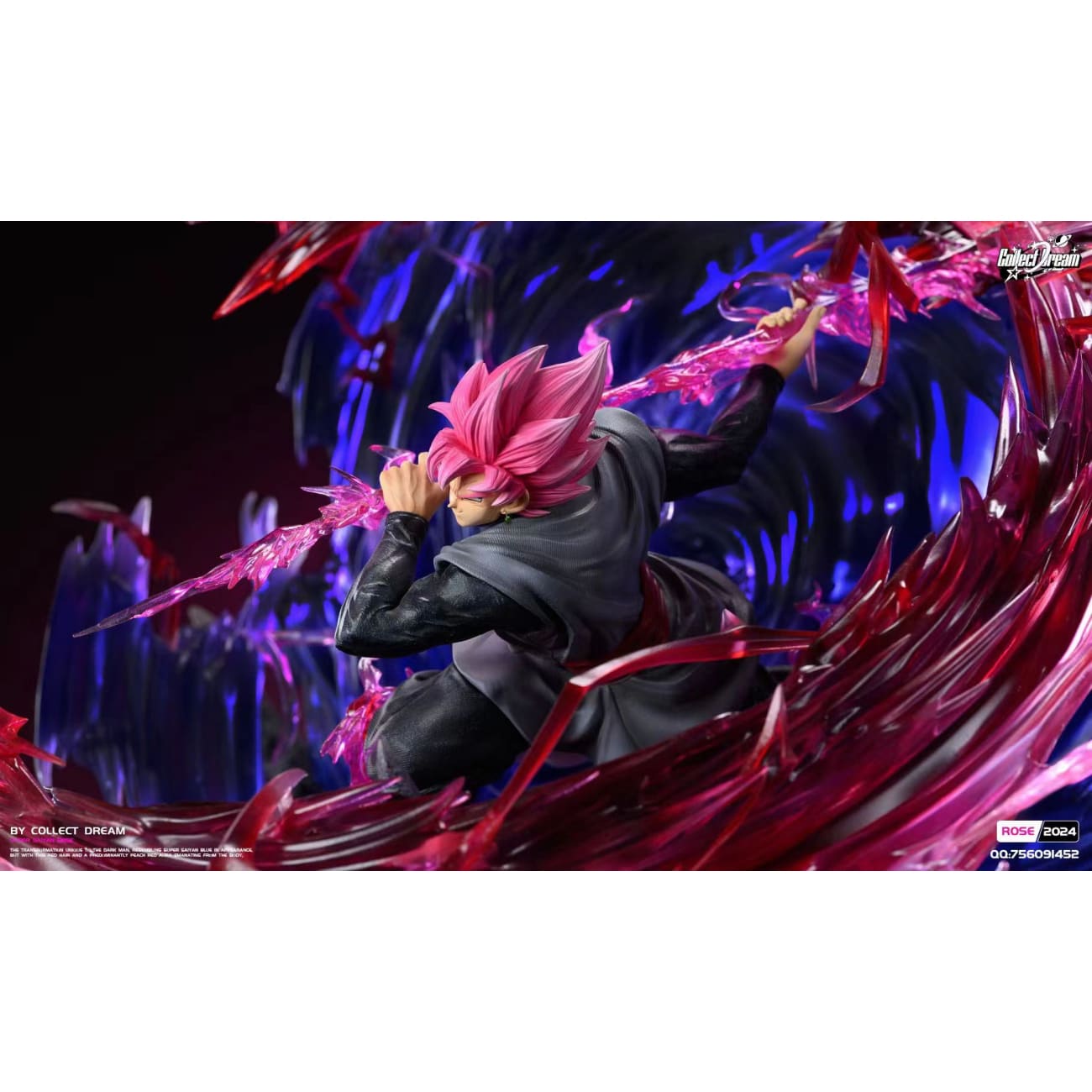 Collect Dream Studio - Super Saiyan Rose Goku Black