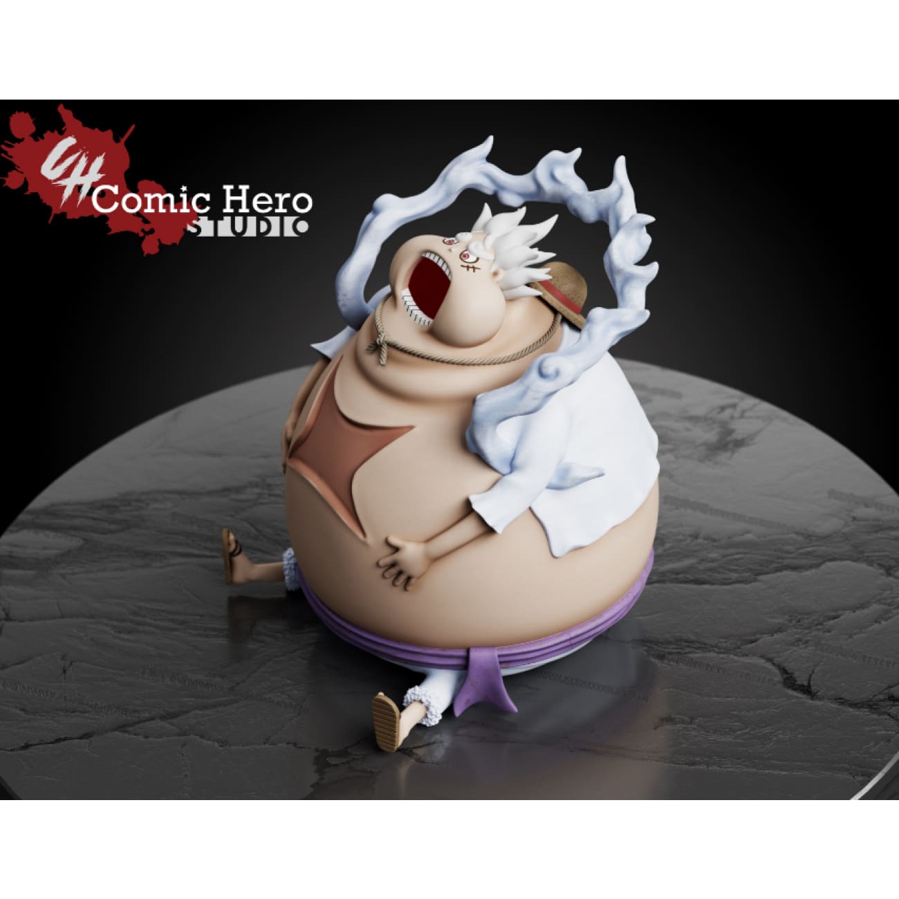 Comic Hero Studio - Sun God Nika Luffy Tankman Piggy Bank