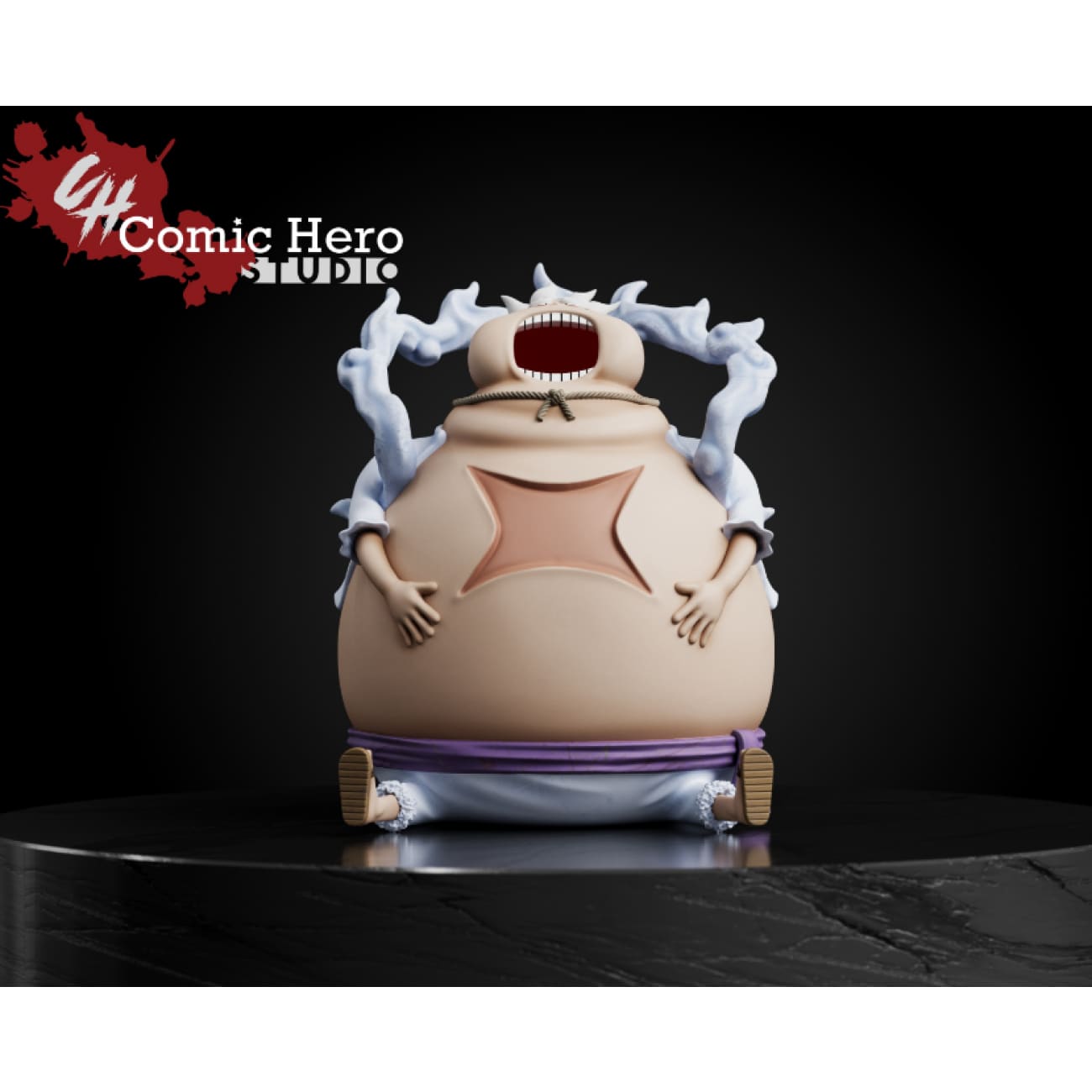 Comic Hero Studio - Sun God Nika Luffy Tankman Piggy Bank