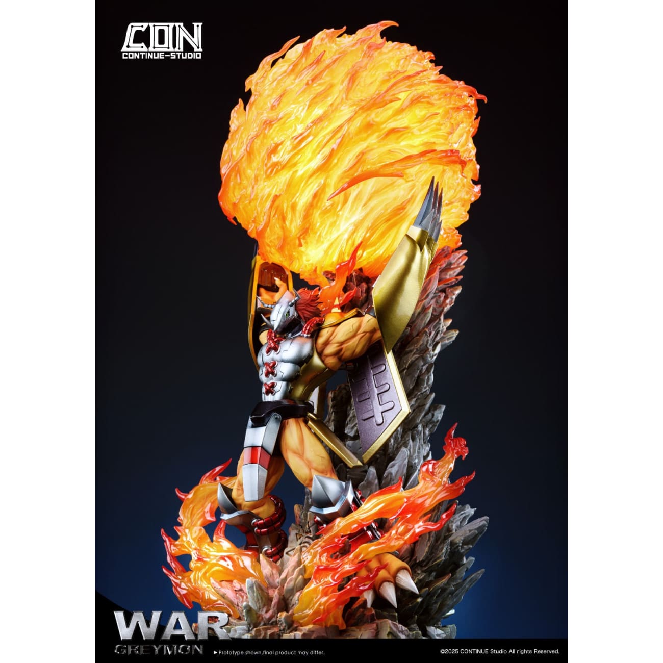 Continue Studio - War Greymon Gaia Energy Cannon [2 Variants]