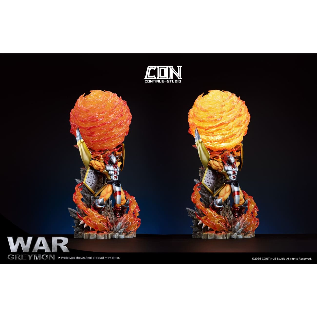 Continue Studio - War Greymon Gaia Energy Cannon [2 Variants]