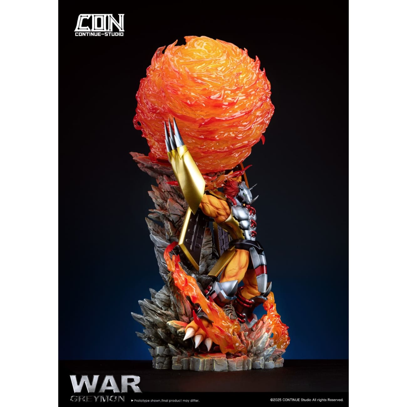 Continue Studio - War Greymon Gaia Energy Cannon [2 Variants]