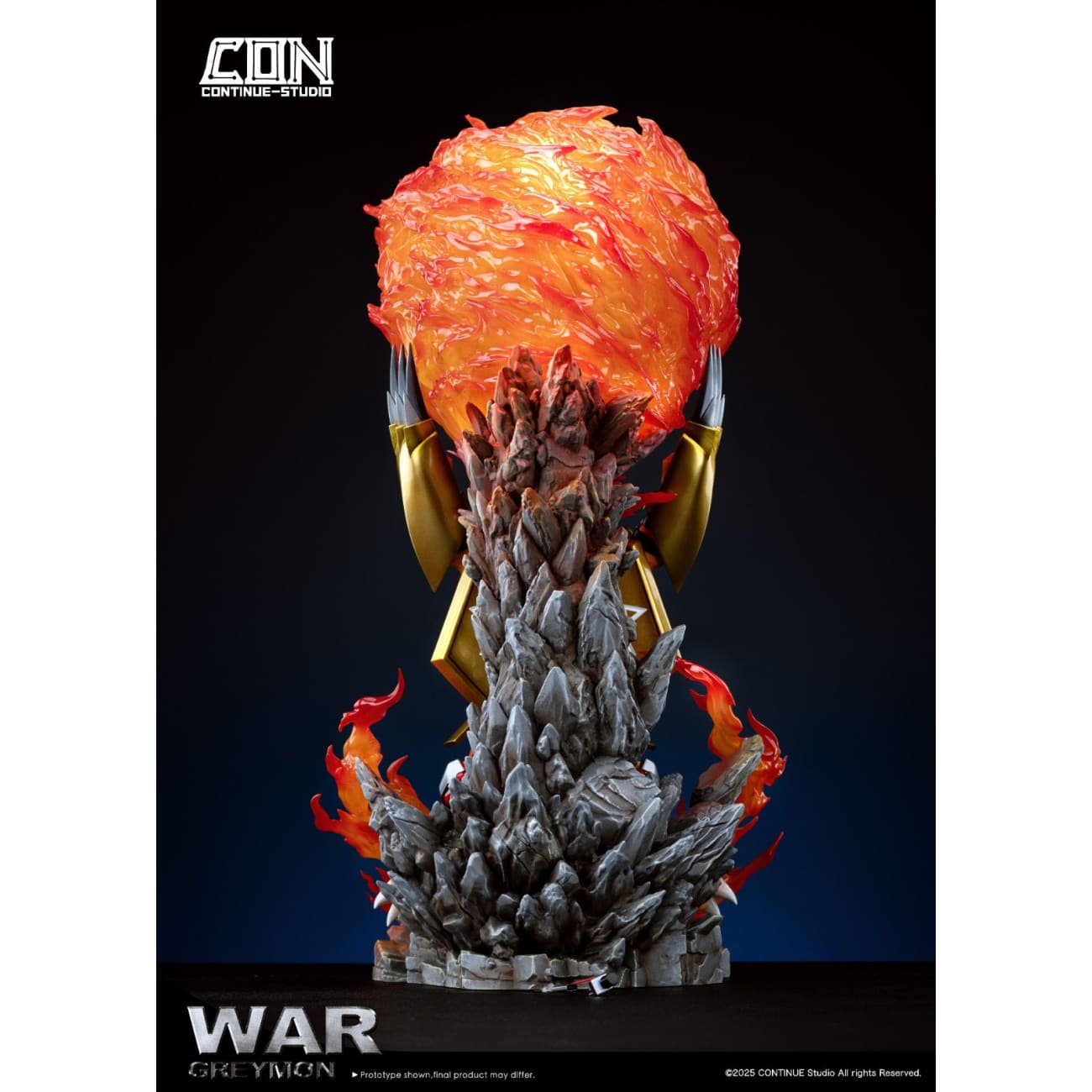Continue Studio - War Greymon Gaia Energy Cannon [2 Variants]