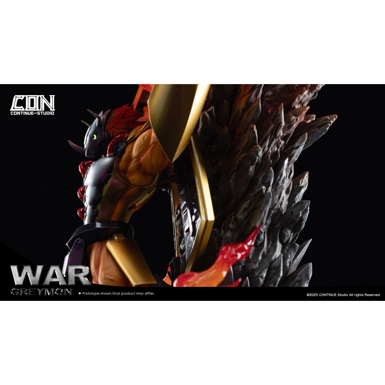 Continue Studio - War Greymon Gaia Energy Cannon [2 Variants]