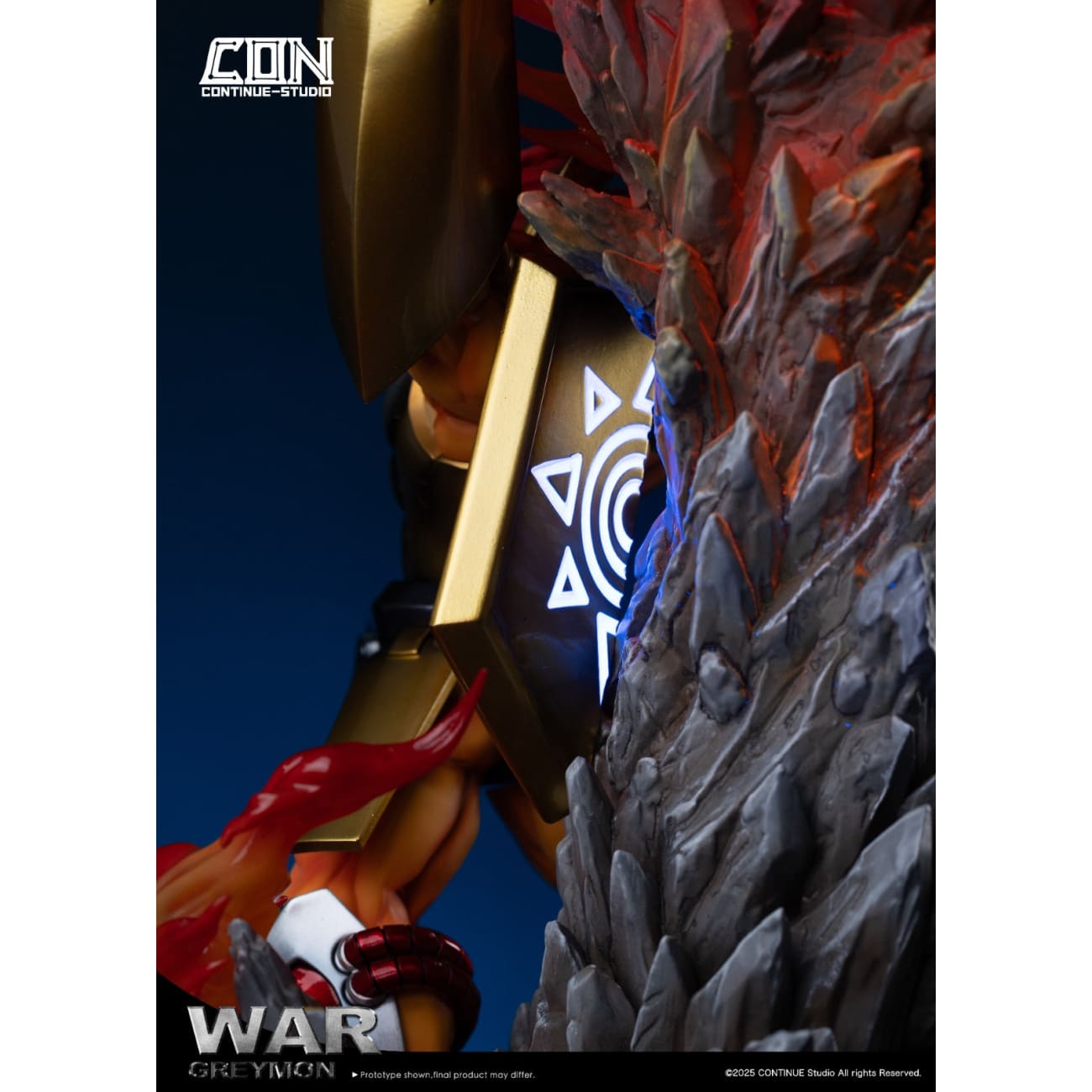 Continue Studio - War Greymon Gaia Energy Cannon [2 Variants]
