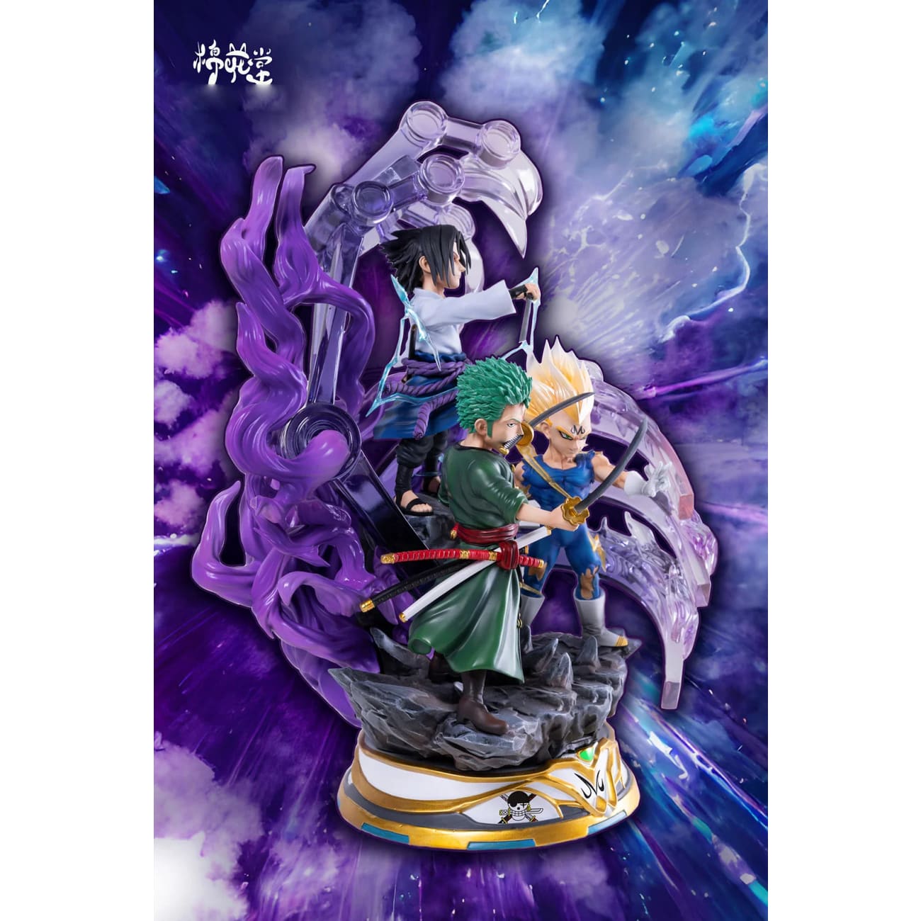 Cotton Studio/ Mian Hua Tang - Roronoa Zoro, Vegeta & Sasuke Uchiha