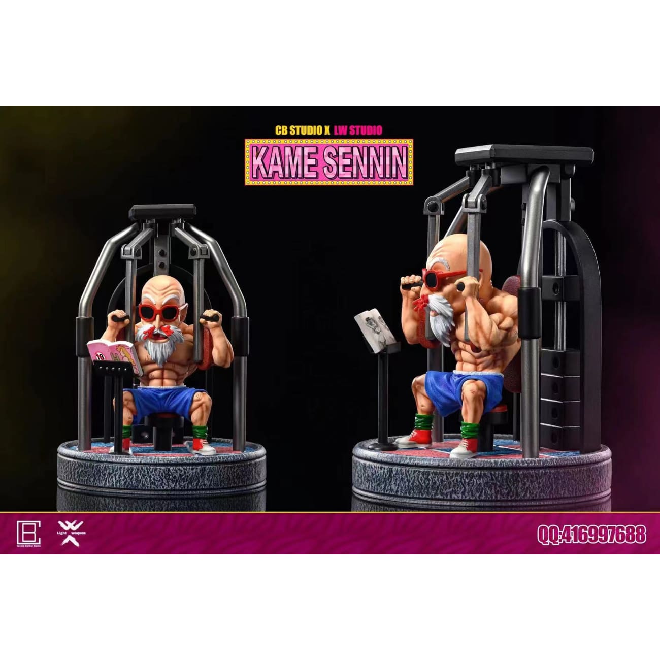 Cousin Brother Studio (CB) X Light Weapons Studio (LW) - Master Roshi / Kame Sennin