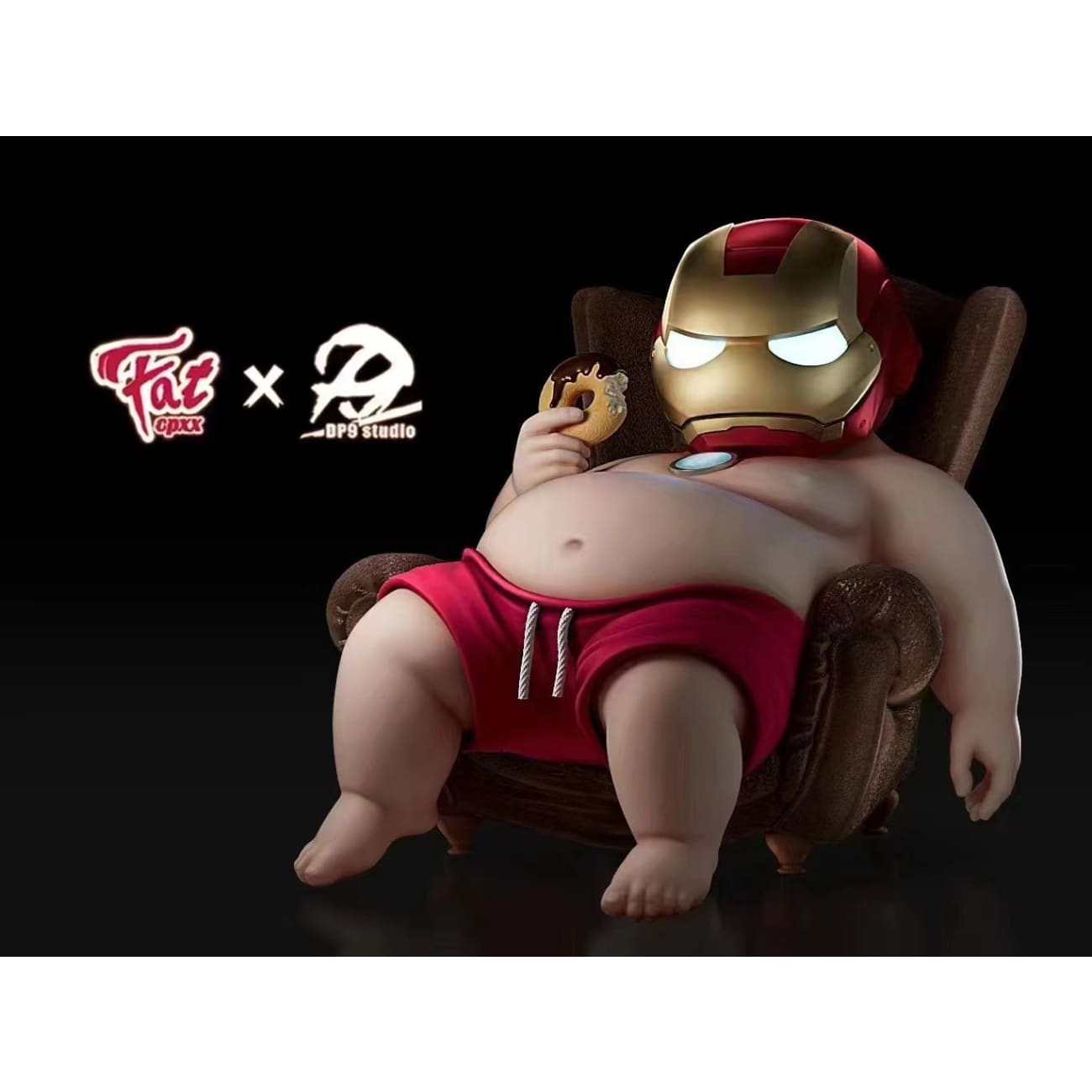 CPXX Studio X DP9 Studio - Couch Potato with Iron Man Helmut