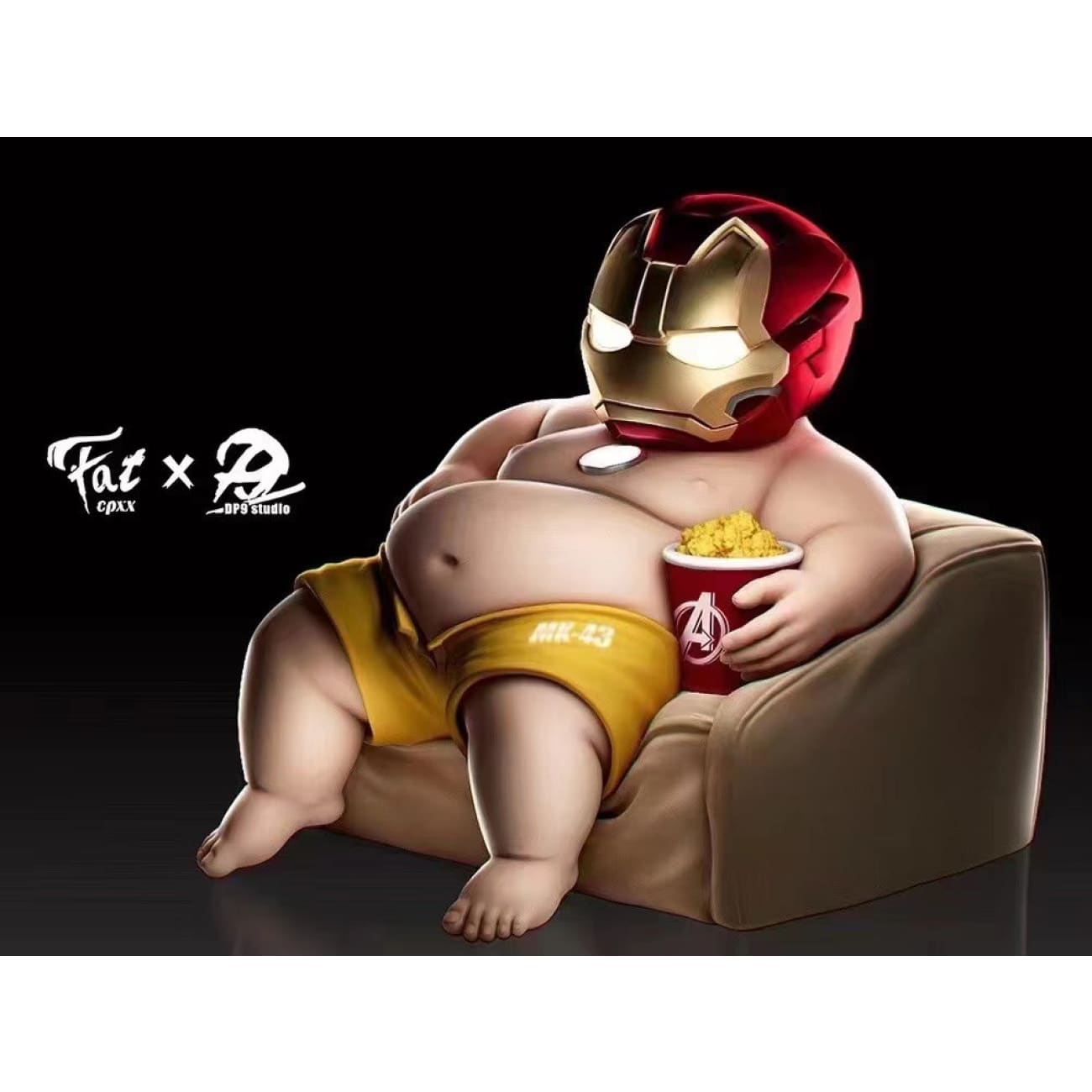 CPXX Studio X DP9 Studio - Couch Potato with Iron Man MK43 Helmut 2.0