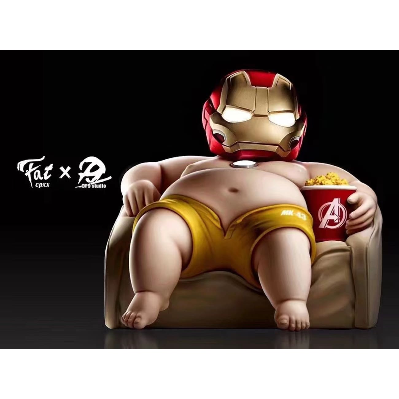 CPXX Studio X DP9 Studio - Couch Potato with Iron Man MK43 Helmut 2.0