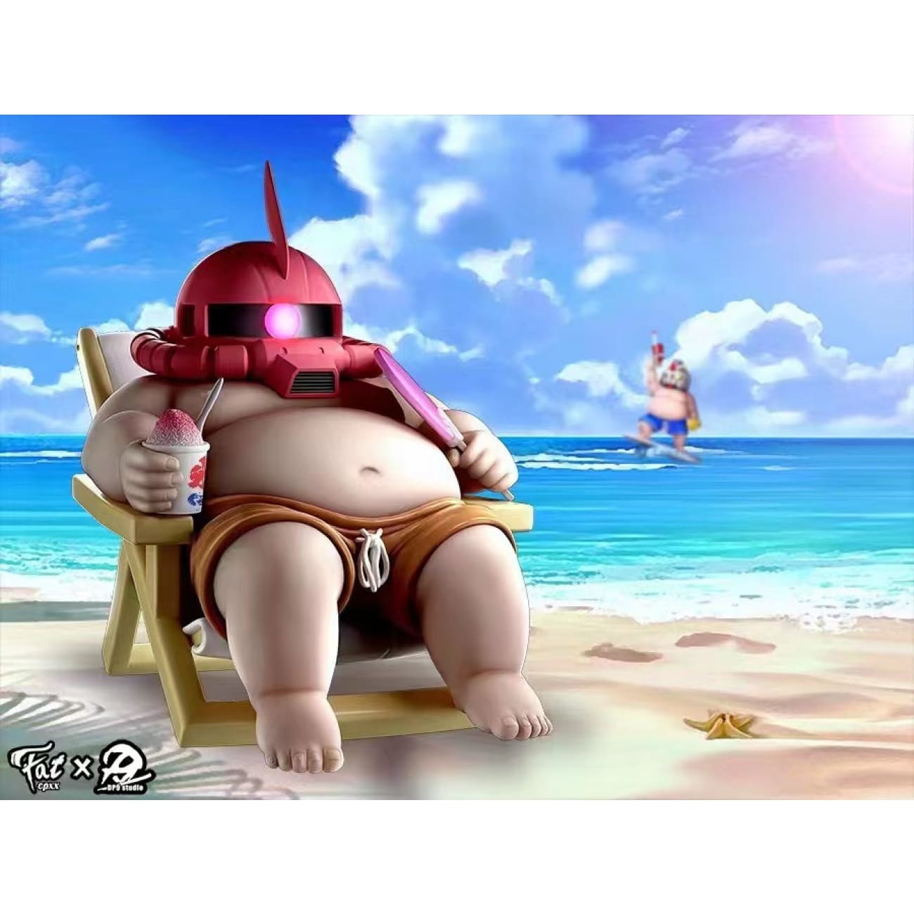 CPXX Studio X DP9 Studio - Fatty Beach Style MS-06S ZAKU II
