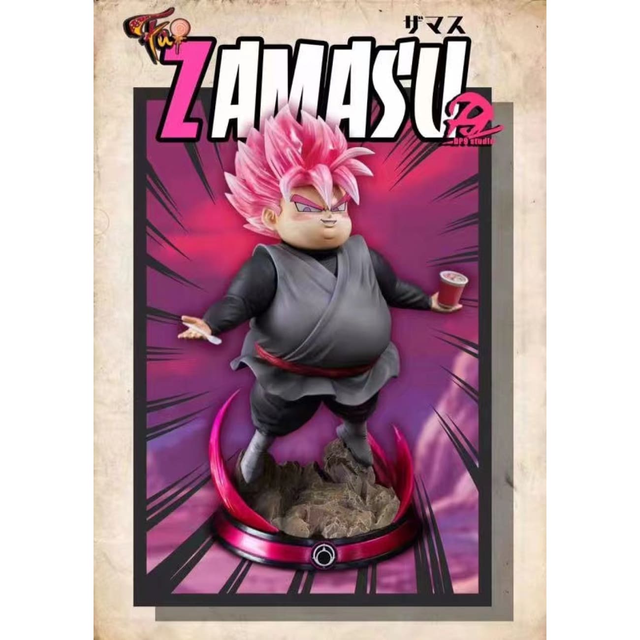 CPXX Studio X DP9 Studio - Fatty Black Goku Super Saiyan Rose