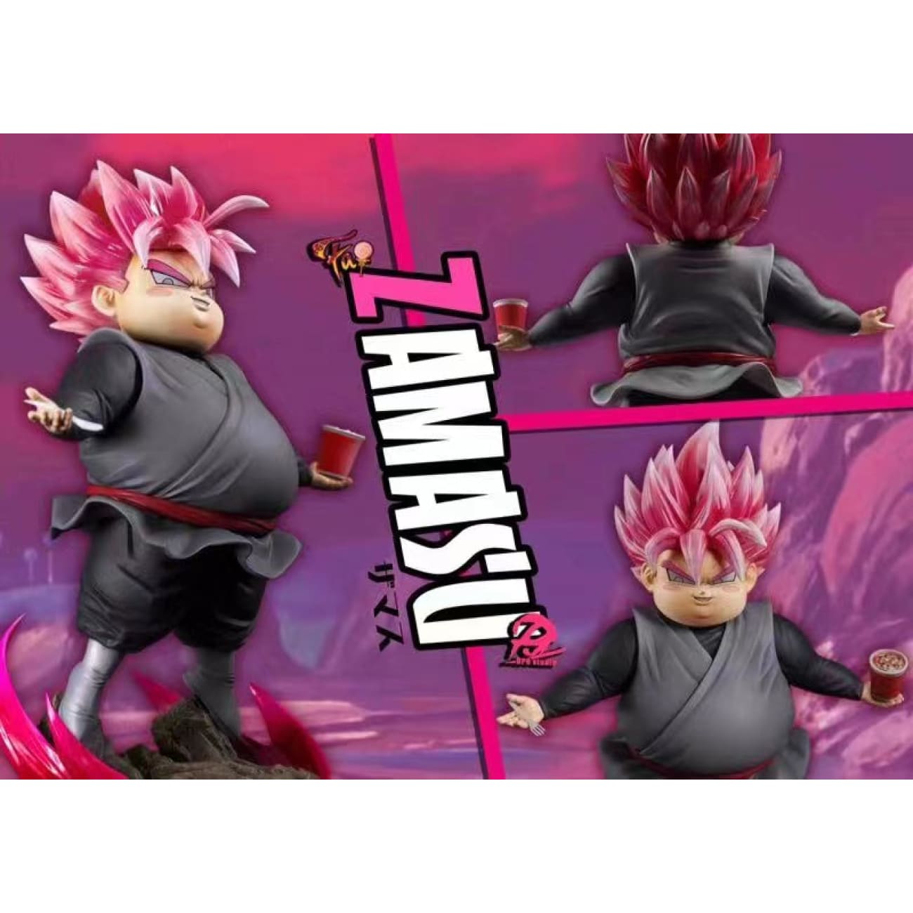 CPXX Studio X DP9 Studio - Fatty Black Goku Super Saiyan Rose