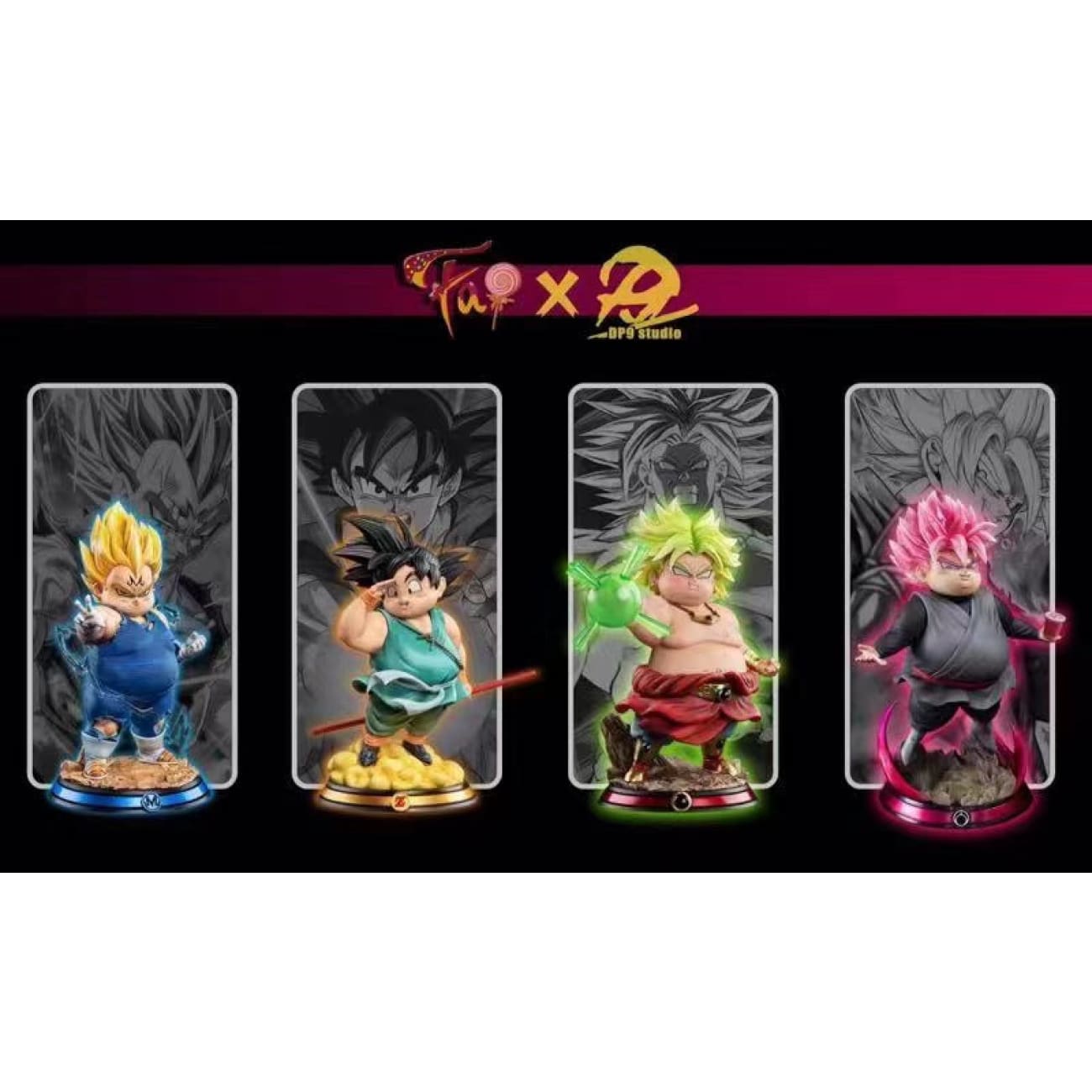 CPXX Studio X DP9 Studio - Fatty Black Goku Super Saiyan Rose