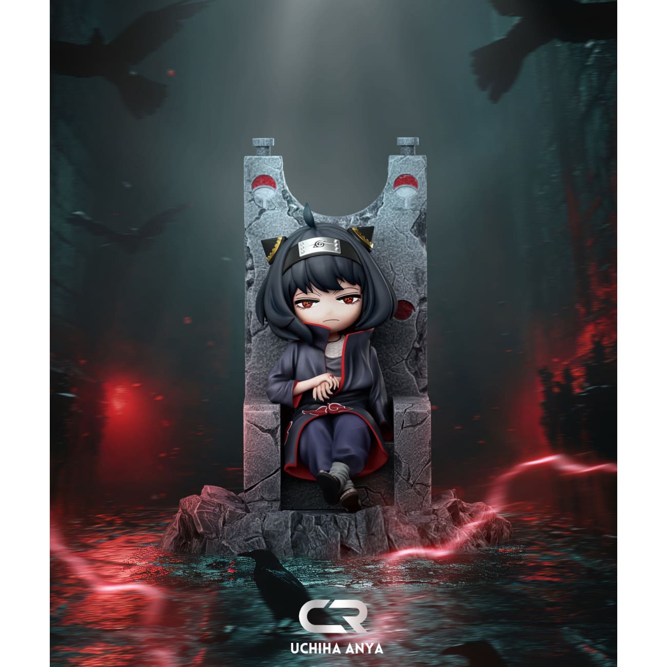 CR Studio - Sitting Throne Itachi Uchiha Cosplay Anya Forger [2 Variants]