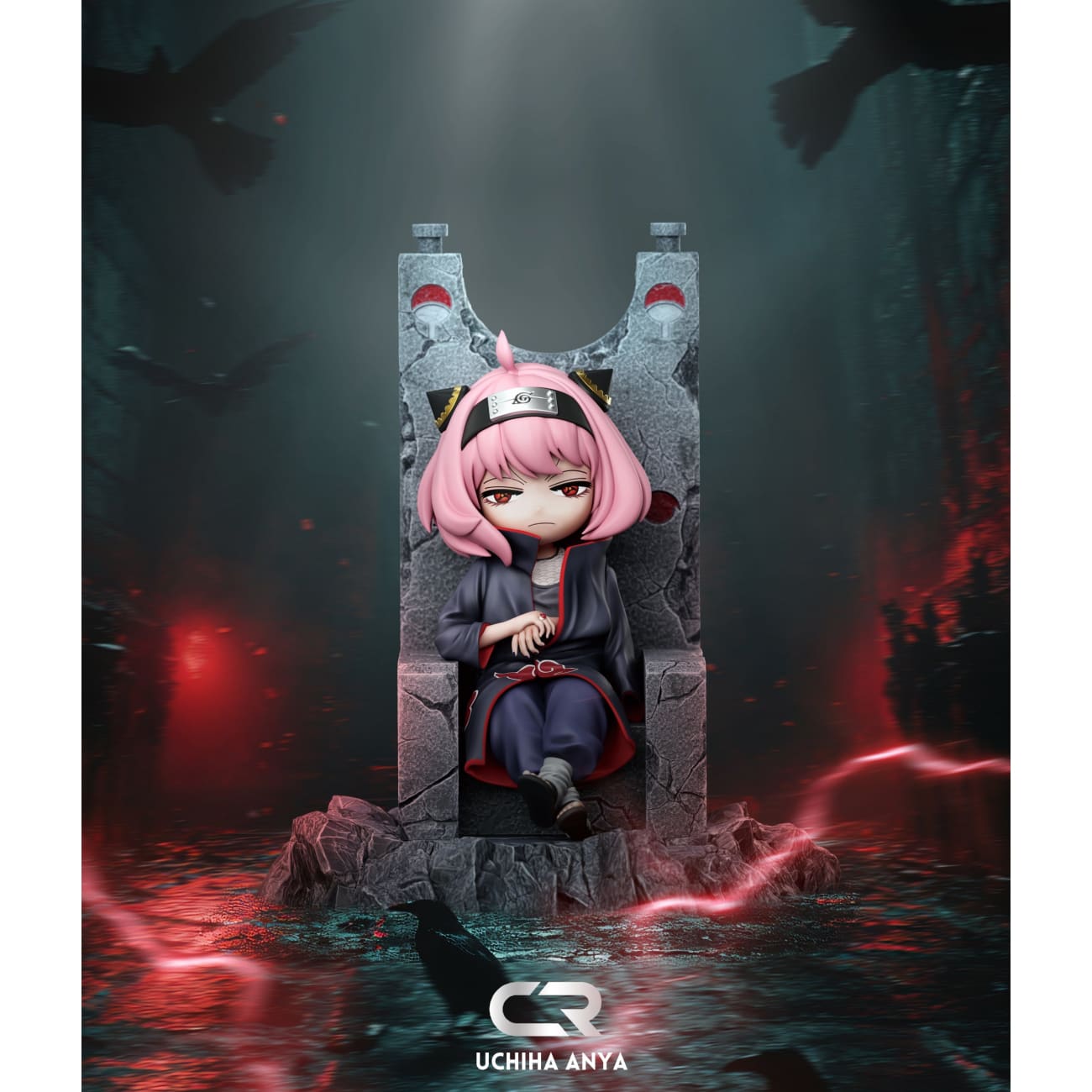CR Studio - Sitting Throne Itachi Uchiha Cosplay Anya Forger [2 Variants]
