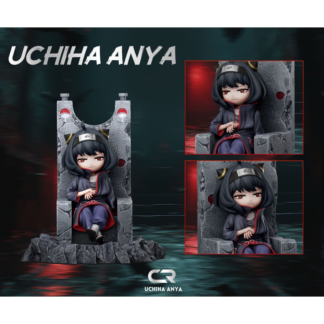 CR Studio - Sitting Throne Itachi Uchiha Cosplay Anya Forger [2 Variants]