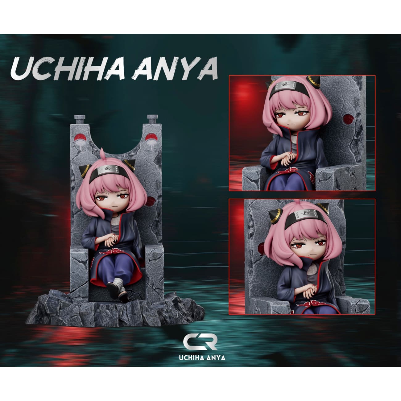 CR Studio - Sitting Throne Itachi Uchiha Cosplay Anya Forger [2 Variants]