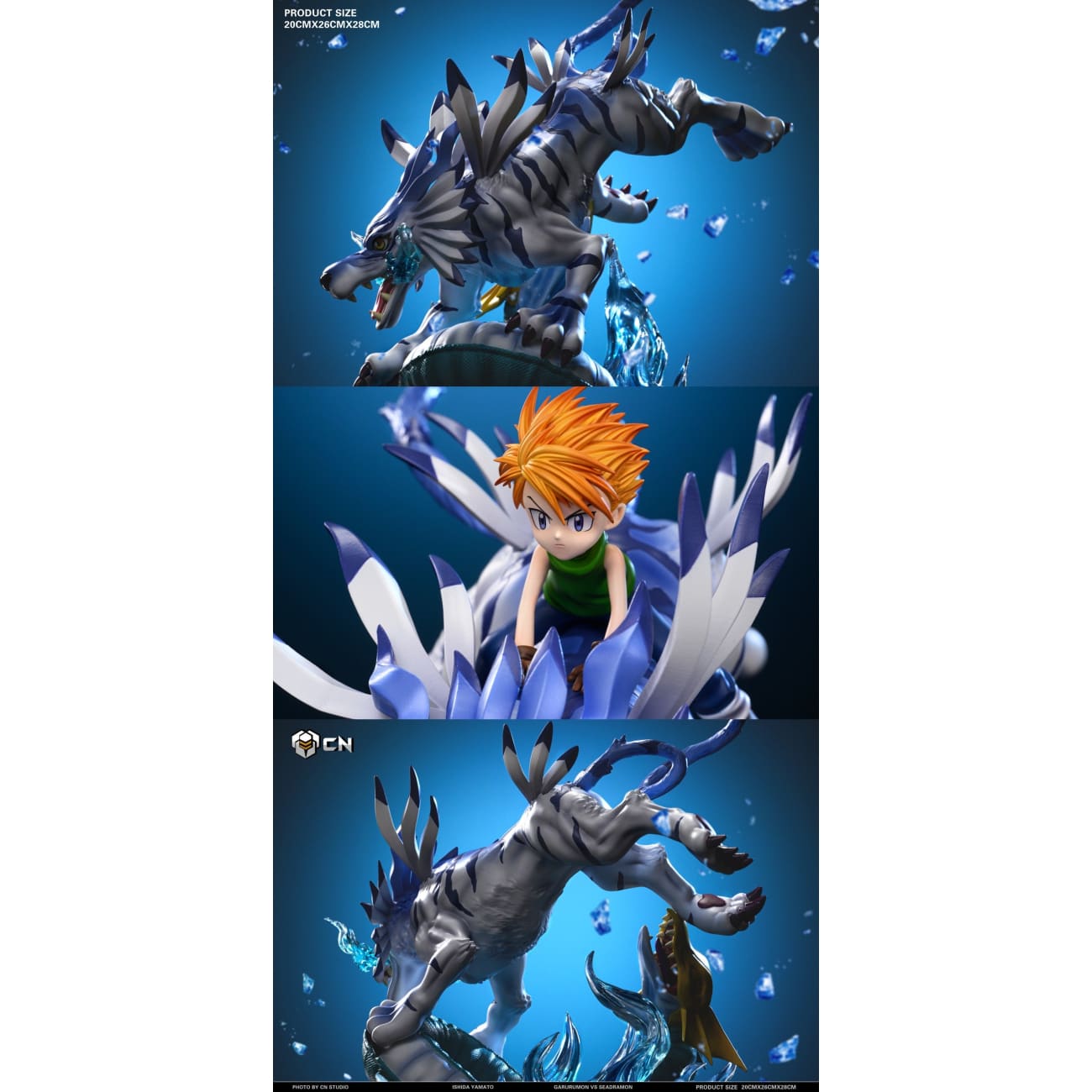 Crazy Nest Studio - Fox Flame Garurumon [2 Variants]
