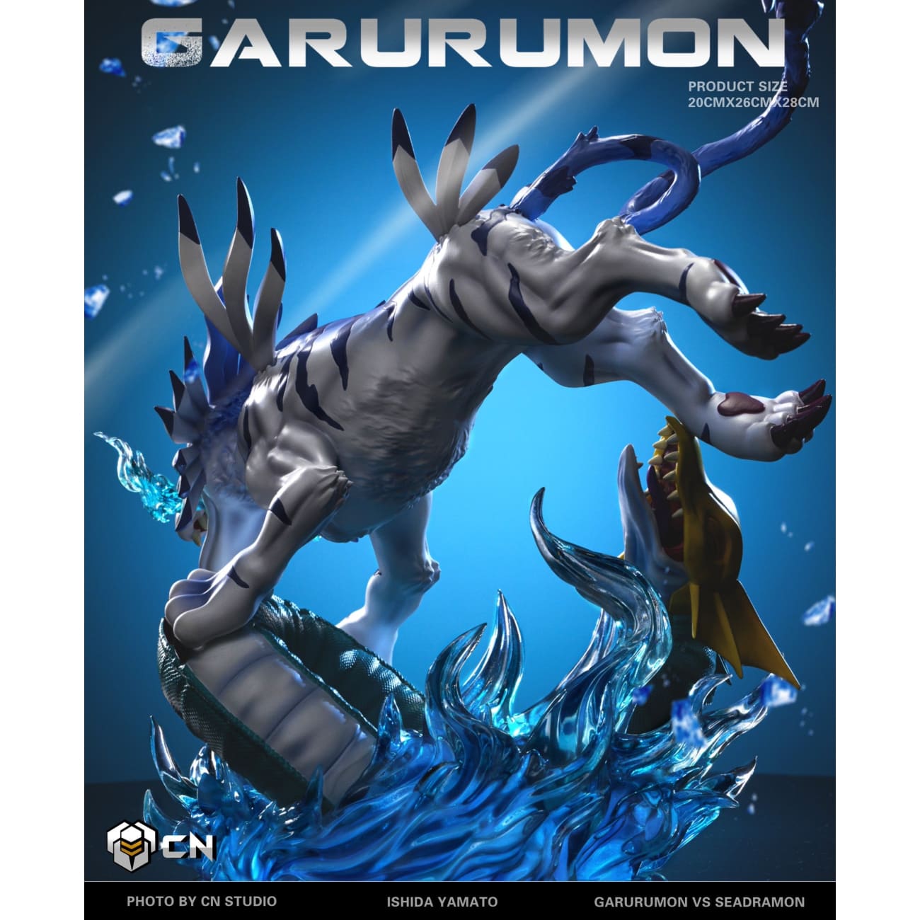 Crazy Nest Studio - Fox Flame Garurumon [2 Variants]