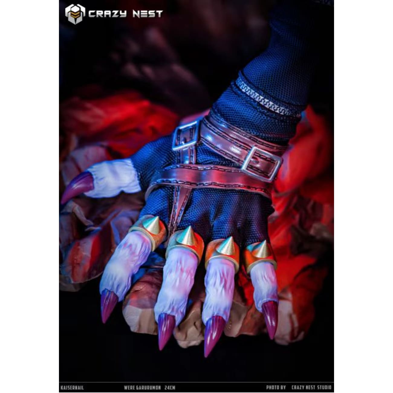 Crazy Nest Studio - Kaiser Nail WereGarurumon